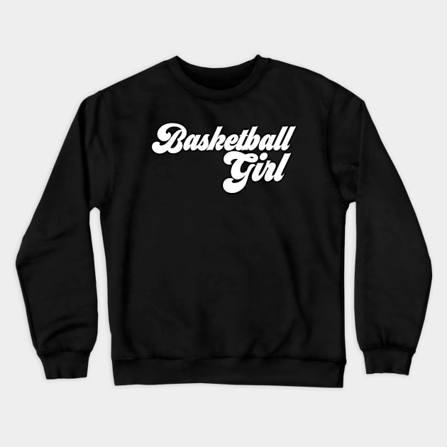 Basketball girl Crewneck Sweatshirt by Sloop